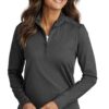 Port Authority Woman's Double Knit 1/4 zip Performance Top - Image 5