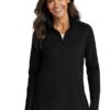 Port Authority Woman's Double Knit 1/4 zip Performance Top - Image 2