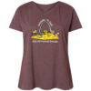 Teddy the Dog Ladies' Curvy V-neck - Image 5