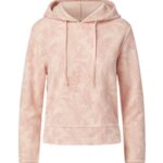 Maddie Floral Waffle Knit Hooded Sweatshirt