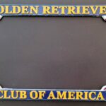 GRCA license plate frame