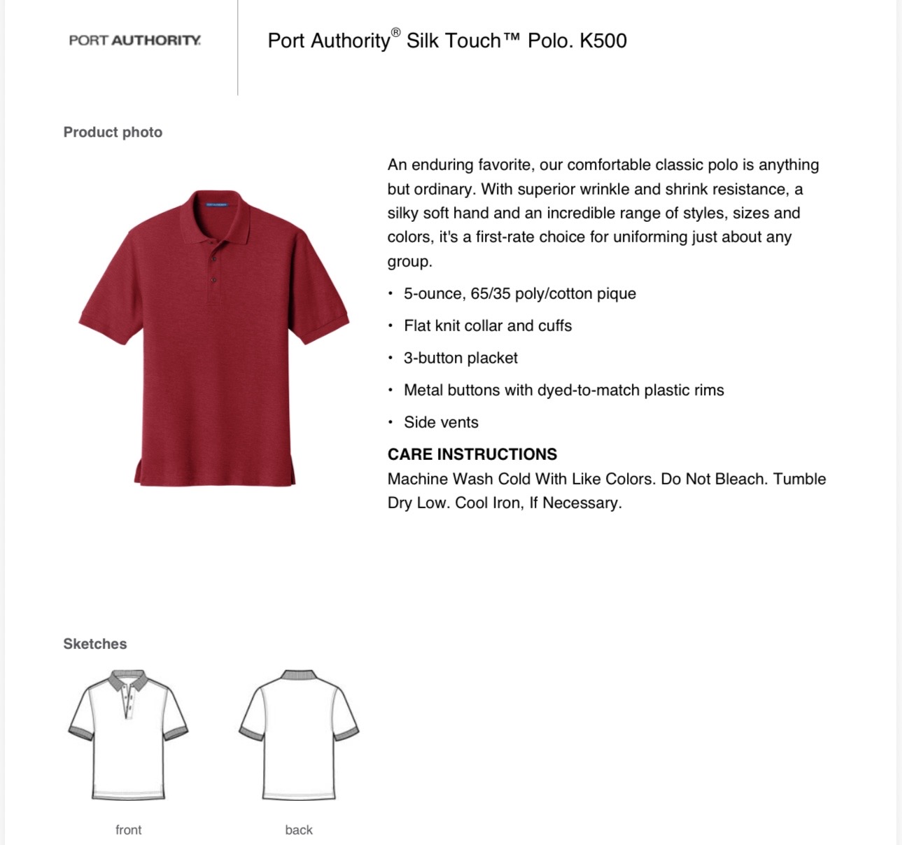 2026 National Specialty Men's Embroidered Polo - Image 5