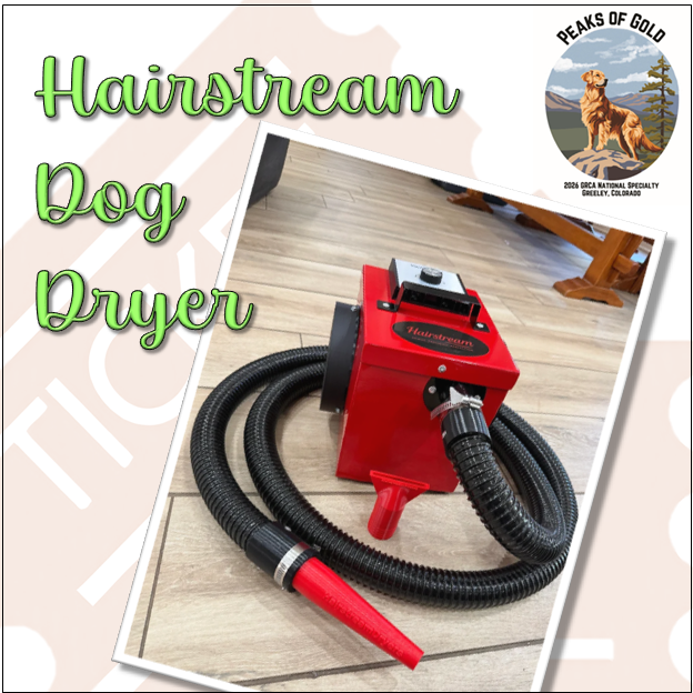 Raffle: Hairstream Dog Dryer